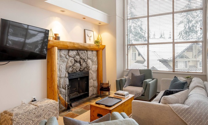 Upper Village House | SKI IN/OUT | Private Hot Tub | Updated 3BR | Managed By Aloha Whistler