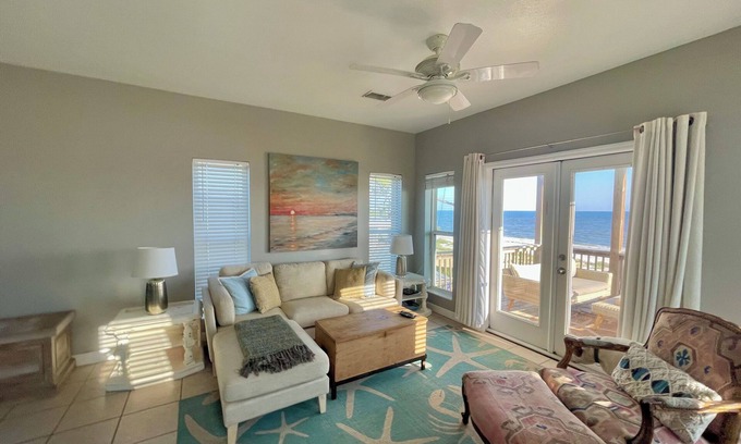 Alligator Point House | Skipper-extends from Beach Front to Harbor with Kayaks, Pickleball & Dock