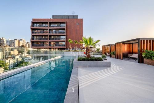 Rio Branco Apartment | Skyline Porto Alegre - Apartamento mobiliado com Wi-Fi e academia no condomínio