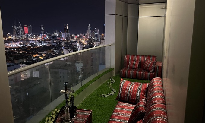 Qudaibiya Condo | Skyline view