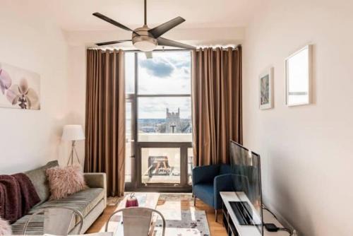 Fourth Ward Apartment | Skyline Vista Penthouse in the Queen City