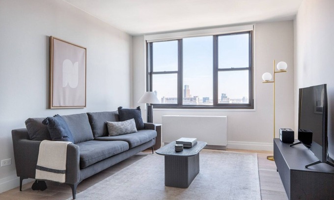 Rose Hill Apartment | Sleek Kips Bay 1BR w/W/D, Gym & Pool, nr Gramercy Theatre, by Blueground