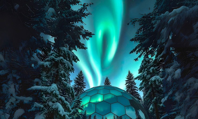 Kalix Municipality House | Sleep Under the Northern Lights - SKOG Aurora Igloo - Kalix