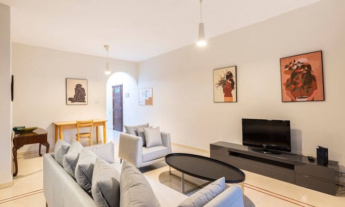 Tower Road Apartment | SLM054 - JL · Sliema Charming: 3BR Apartment Near the Beach