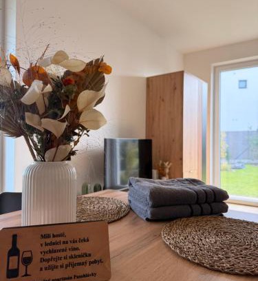 Pasohlavky Apartment | Slunečný apartmán s předzáhradkou Pasohlávky