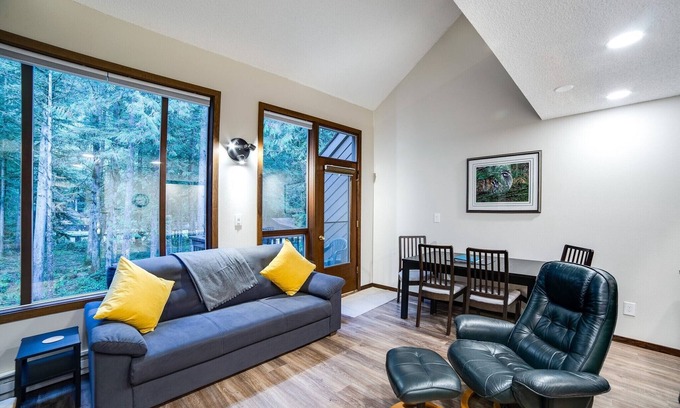 Glacier Apartment | Snowater Condo #Story Condo - Sleeps 4 - Close to Community Amenities!