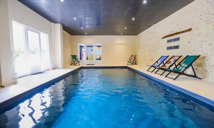 Concressault Villa | So Villa Vaslots (18) - Indoor pool - Basketball - 2h from Paris - 30p.