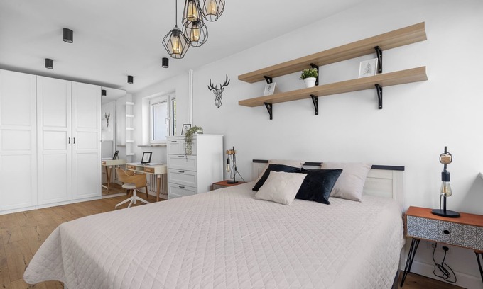 Srodmiescie Apartment | Solec Apartment, Powiśle, Free Parking, 45 m2