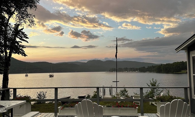 Willsboro House | Some say the BEST VIEW of Willsboro Bay!