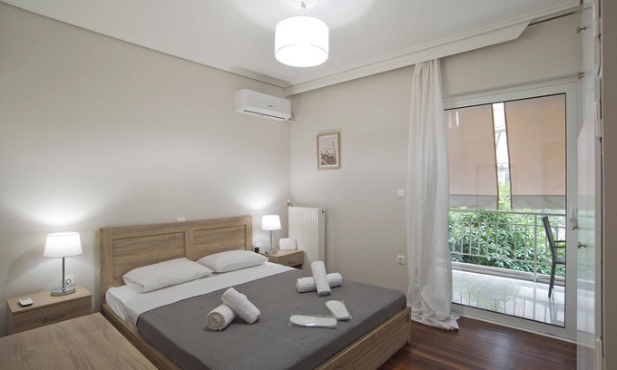 Kaisariani Apartment | Soters Apt Stylish, renovated, 2BR, fully Equipped