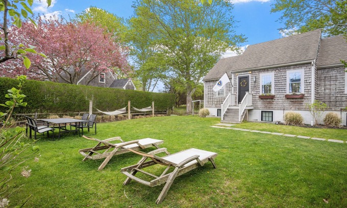 Nantucket Town House | South of Town Surf Shack Cottage. Best Deal on Island. Amazing Yard.