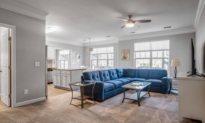 Historic Waverly Apartment | Spacious 1 Bedroom with Pool, Gym and Private Patio in 12 South/Melrose