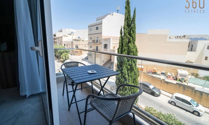 Tarxien Apartment | Spacious 1BR home with comfortable bed w/WIFI & AC
