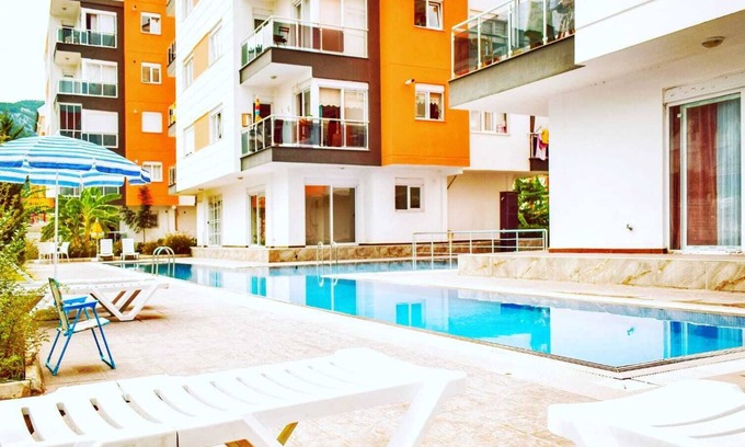 Sarsu Mahallesi Apartment | Spacious 2 bedroom apartment with big kitchen and mountain view