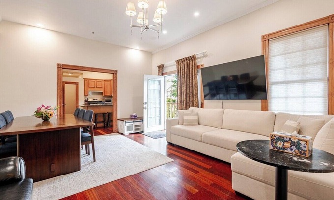 Inman Square House | Spacious 2BR 2BA Condo & 2x Parking, Minutes from Central Sq, MIT, Harvard.