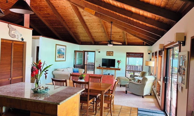 Haiku House | Spacious 3br/1ba home, A/C & WiFi