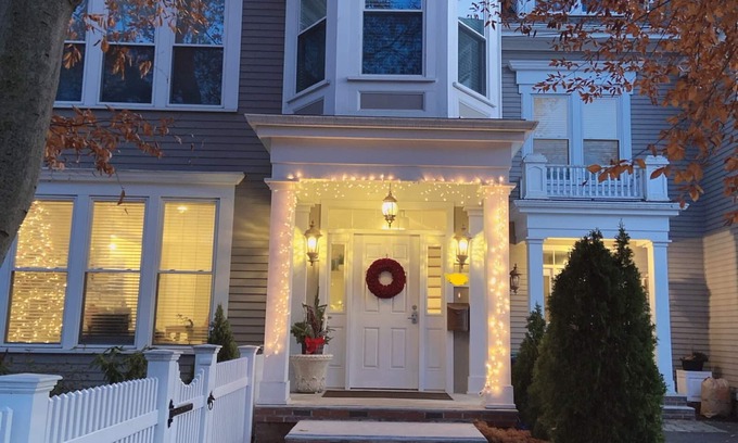 Newton Condo | Spacious and Charming 2BR condo with deck central AC/Prime location in Newton