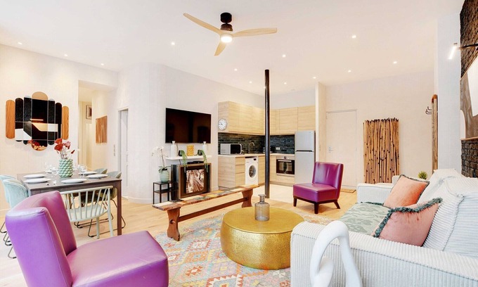 Quartier du Mail Apartment | Spacious apartement - 4BR/10P - Paris Center