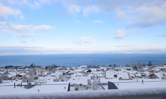 Evian-les-Bains Apartment | Spacious apartment for 4 with balcony, wifi and pets allowed