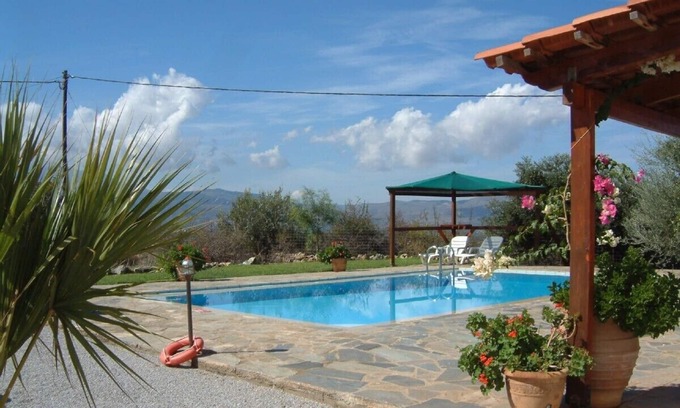 Kampia House | Spacious detached villa with private pool & panoramic views to sea and mountains