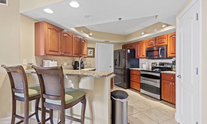 New Smyrna Beach Condo | Spacious, Family-Friendly Condo with Ocean View and Across from No-Drive Shore