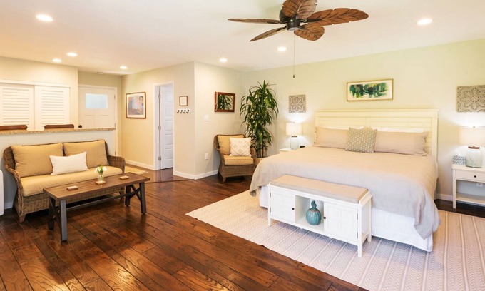 Makawao Apartment | Spacious Hawaiian Suite for a Romatic Getaway in the Upcountry of Maui!