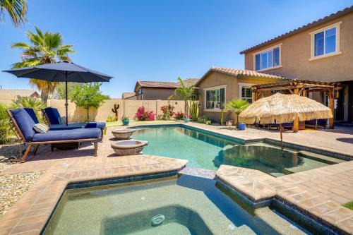 Montecito in Estrella House | Spacious Home with Backyard Oasis in Goodyear!