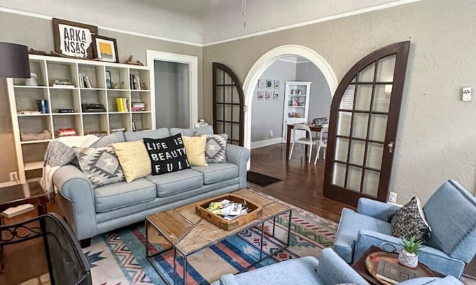 Little Rock Medical District House | Spacious Home with Big Backyard