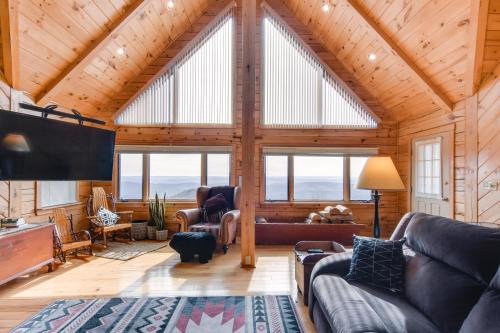 Howard House | Spacious Howard Cabin with Wraparound Deck and Views!