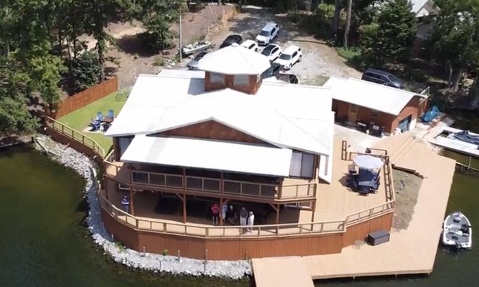 Titus House | Spacious Lake Retreat with Spectacular Water Views from Every Room in the House