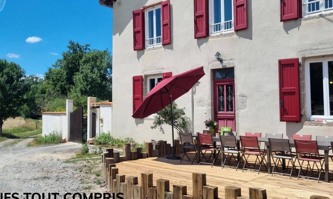 Mornand-en-Forez Cottage | Spacious lodging with pool, pet-friendly, Wi-Fi, and private parking