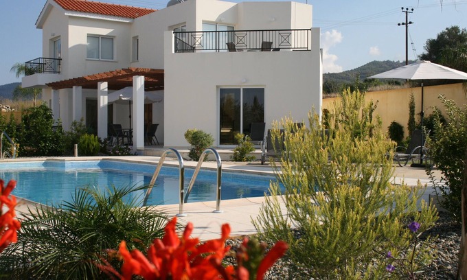 Ayia Marina Chrysochous Villa | Spacious luxury detached villa in very quiet area, both sea and mountain views.