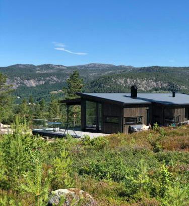 Treungen House | Spacious Mountain Cabin With View In Nissedal