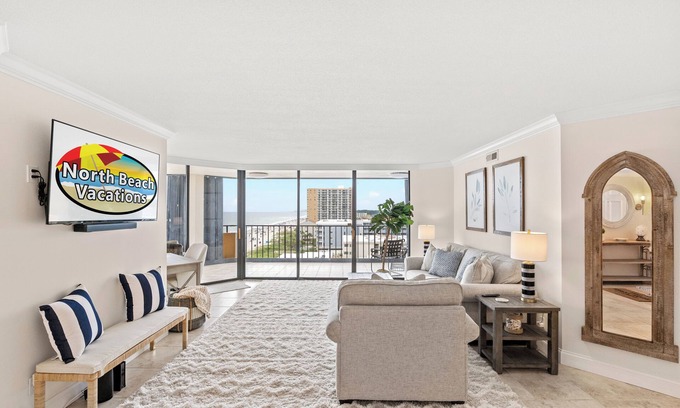 Myrtle Beach Condo | Spacious oceanfront condo, 24 hour secured building+ Free Attraction Tickets!