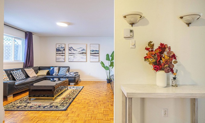 Brossard Apartment | Spacious & Quiet 3 BDR Apt/15 mins to DT &Parking