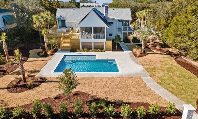 Debordieu Colony House | Spacious Second-Row Home Across from Beach Access