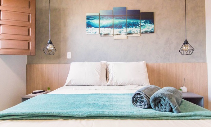 Praia do Frances Apartment | Spacious | Studio Maré Suites -French Beach | Complete
