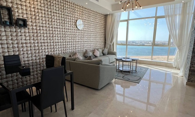 Obhur Al-Janoubiyah Apartment | Spacious two bedroom apartment with beautiful view of the city and the sea!