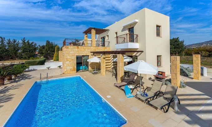 Pegeia Villa | Spacious villa with private pool, close to resort
