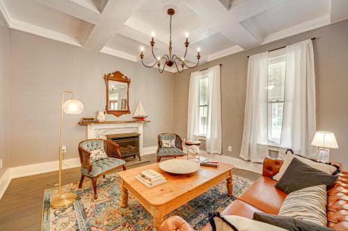 Manistee House | Spacious Vintage Gem with Sunroom in Manistee!