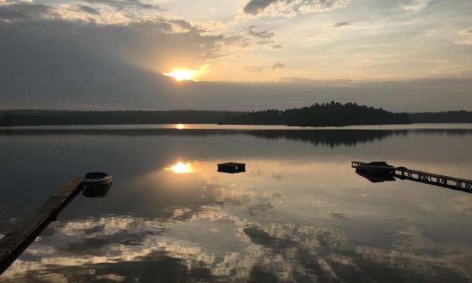 Otis House | Spacious waterfront Berkshire home family private get-away