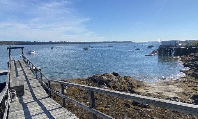 Cushing House | Spacious Waterfront Home with Private Guest House