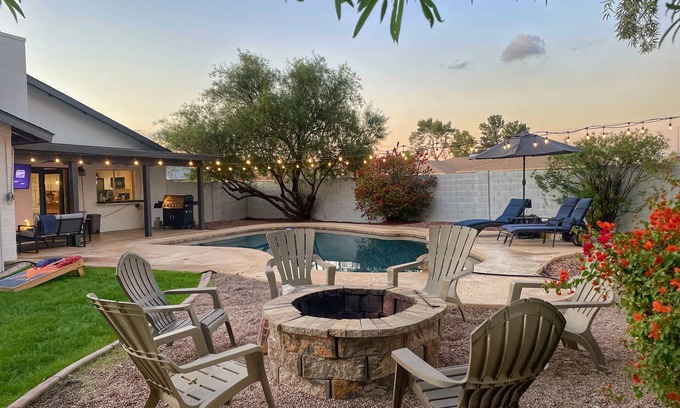 Dobson Ranch House | Spacious Yard, Pool, Pet & Kid Friendly, Close to Everything!