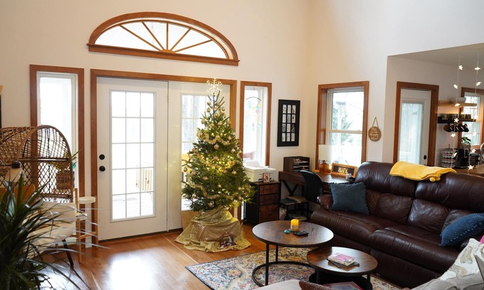 Pocono Lake House | Spectacular ever changing view of the Blue Ridge Mountains outside your windows