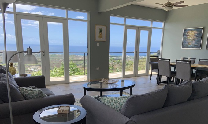 Pueblo House | Spectacular panoramic ocean and island views--and a pool!