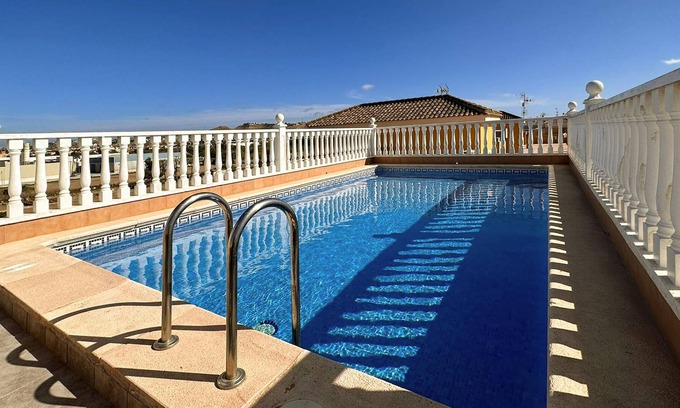 Formentera de Segura Apartment | Spend a relaxing time out in this vacation apartment with pool.