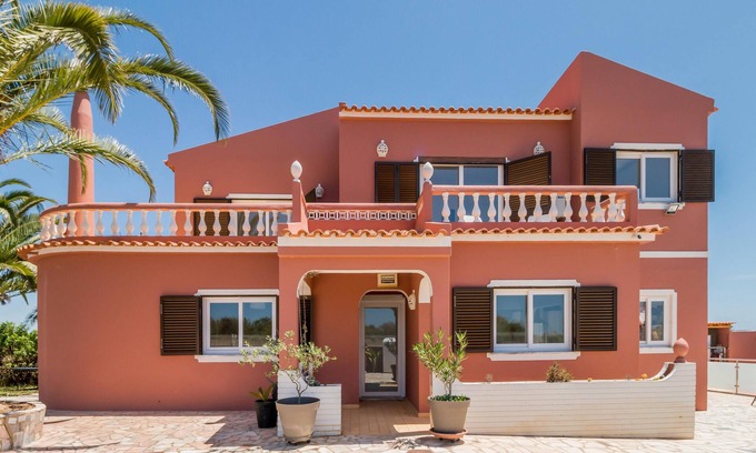 Armacao de Pera Villa | Sprawling Air-Conditioned Villa w/ Kitchen, Private Pool, Lounge Area, & WiFi