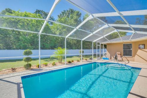 Spring Hill House | Spring Hill Home with Private Yard and Heated Pool!