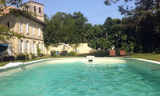 Lagorce House | ST EMILION/VIGNOBLES BORDELAIS GITE 3 bdrms CLIM-WIFI-PISC p.5-6 pers EXCLUSIVELY