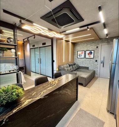 Jardim dos Estados Apartment | Stay Royal Luxury Sofá Retrátil e Divisória Smart